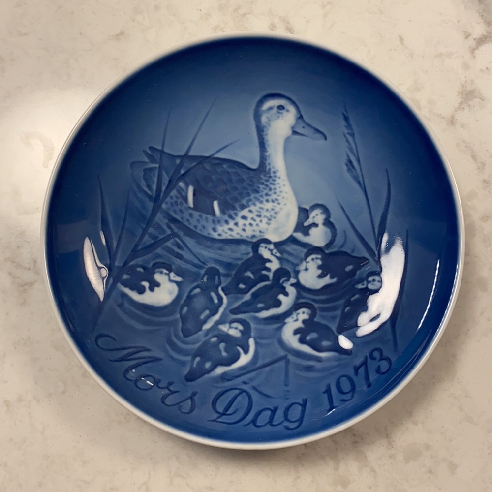 1973 B&G Mothers Day Duck Plate - Picture 2 of 3